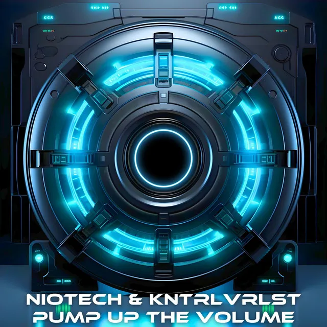 Pump Up The Volume by Niotech, KNTRLVRLST - Hard Techno cover art