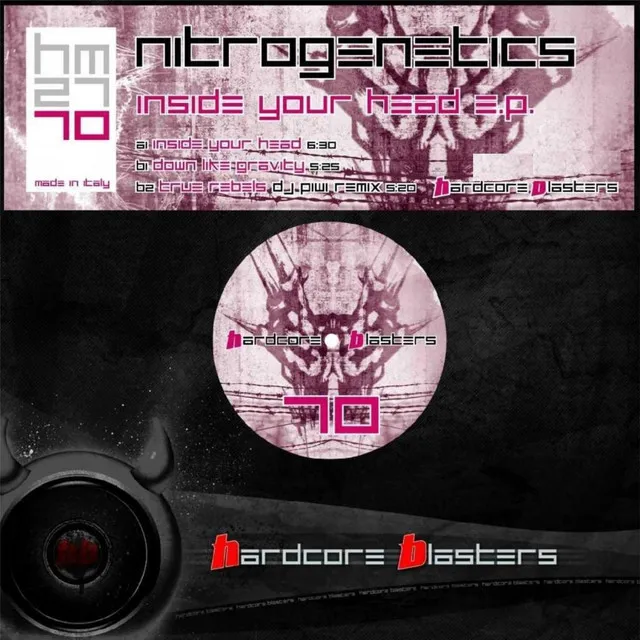 Down Like Gravity by Nitrogenetics - Hardcore cover art