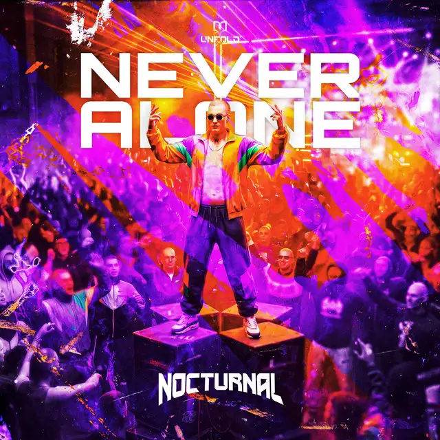 NEVER ALONE by NOCTURNAL - Hardstyle cover art