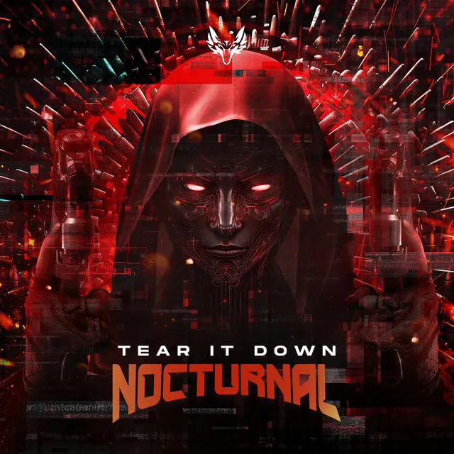 TEAR IT DOWN by NOCTURNAL - Hardstyle cover art