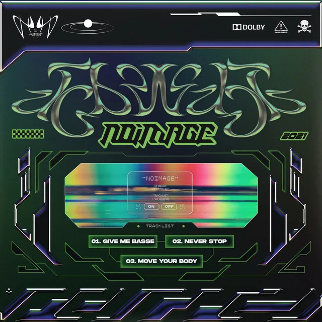 Never Stop by Noimage - Hard Techno cover art