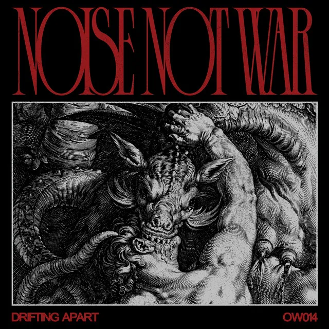 Drifting Apart by Noise Not War - Hard Techno cover art
