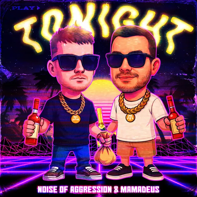 Tonight by Noise Of Aggression, Mamadeus - Hardstyle cover art