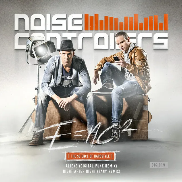 Aliens - Digital Punk Remix by Noisecontrollers, R. de Bruijn - Hardstyle cover art