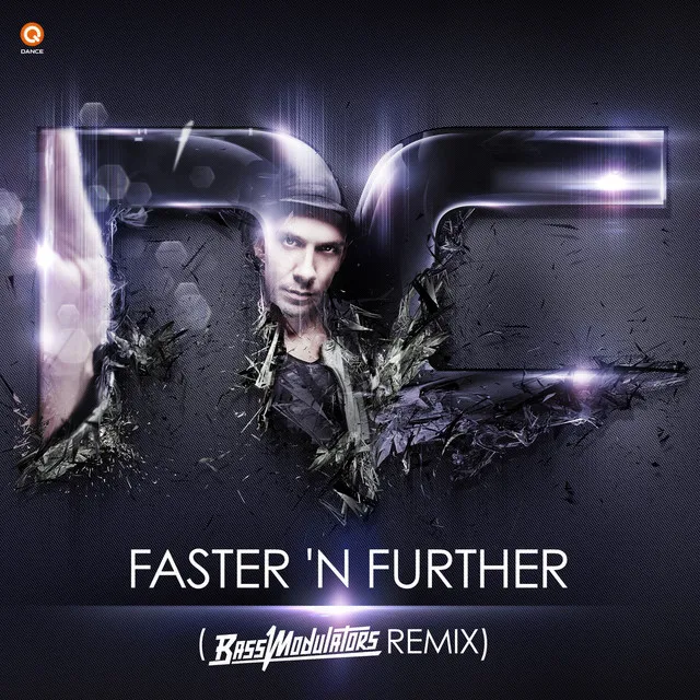 Faster 'N Further - Bass Modulators Remix by Noisecontrollers - Hardstyle cover art