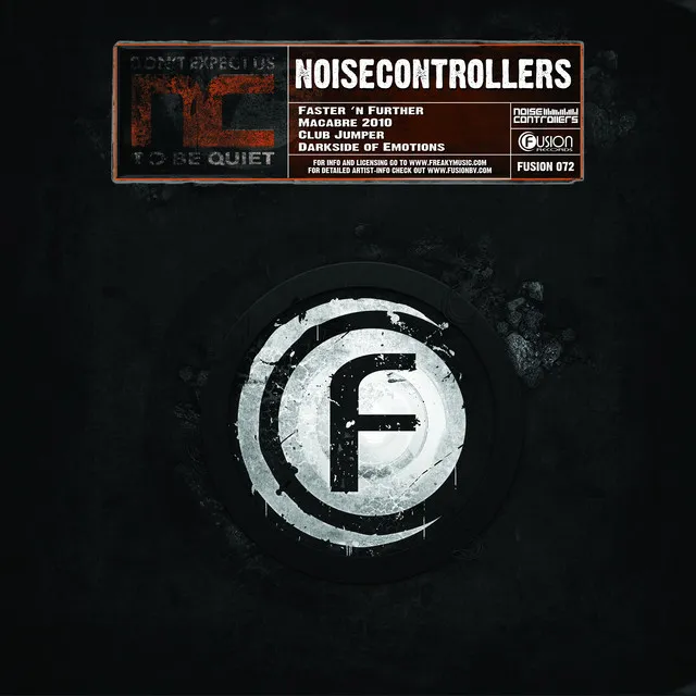 Faster 'n Further - Radio Edit by Noisecontrollers - Hardstyle cover art