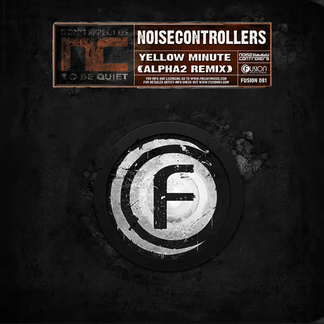Yellow Minute - Alpha2 Remix by Noisecontrollers, Alpha² - Hardstyle cover art