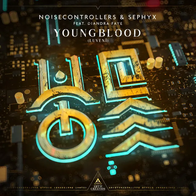Youngblood - (Luvenī) by Noisecontrollers, Sephyx, Diandra Faye - Hardstyle cover art