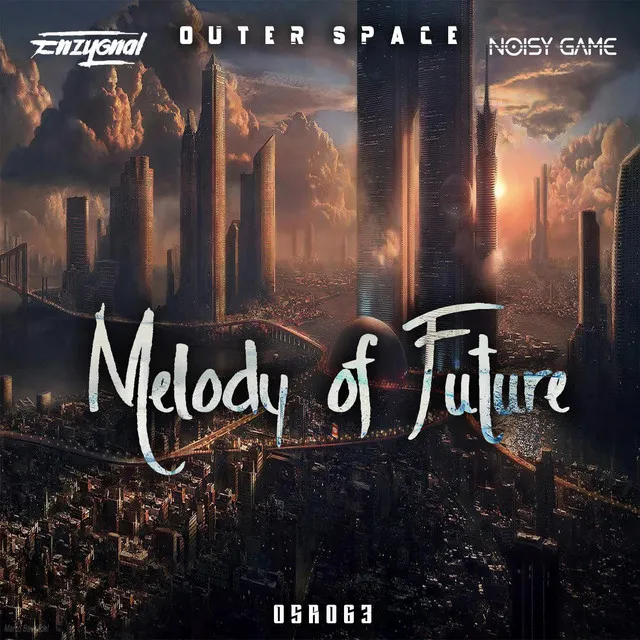 Melody of Future by Noisy game, Enzygnal - Hardstyle cover art