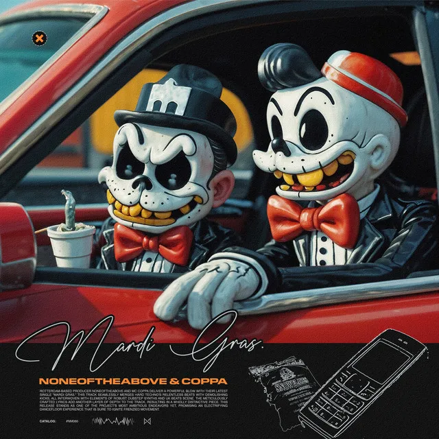 Mardi Gras - Radio Edit by Noneoftheabove, Coppa - Hard Techno cover art
