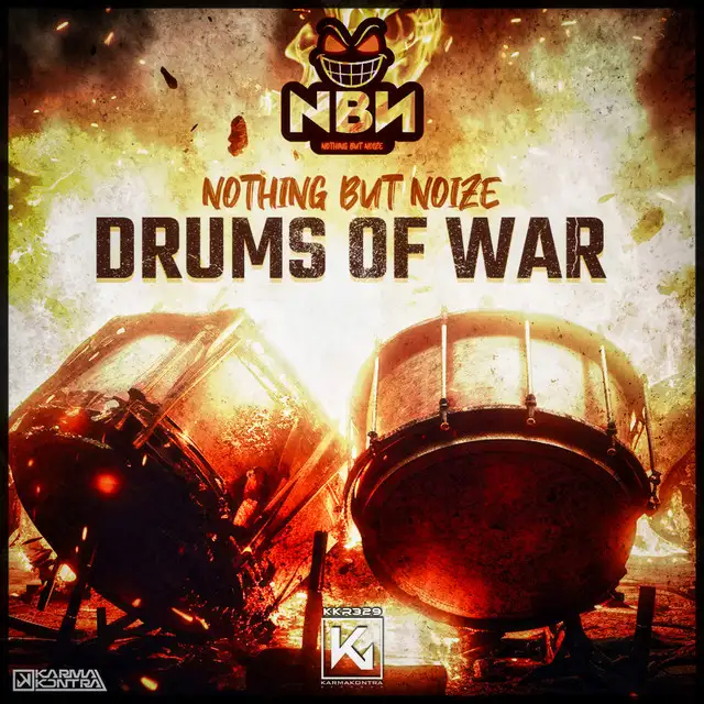 Drums of War by NothingButNoize - Hardstyle cover art