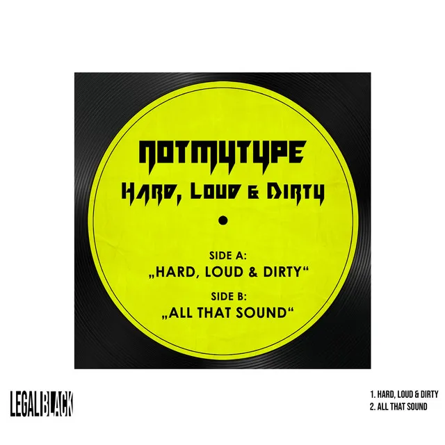 All That Sound by NOTMYTYPE - Hard Techno cover art