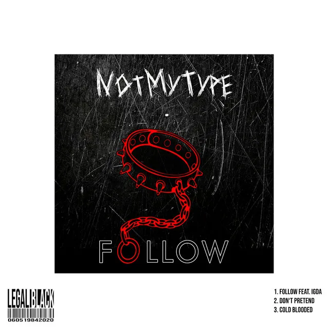 Cold Blooded by NOTMYTYPE - Hard Techno cover art