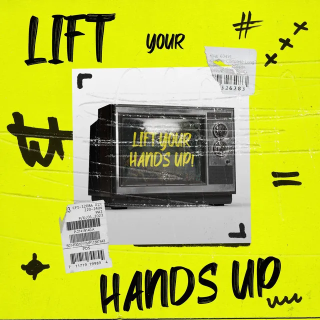 Lift Your Hands Up - Radio Edit by Nu-clear - Hardstyle cover art