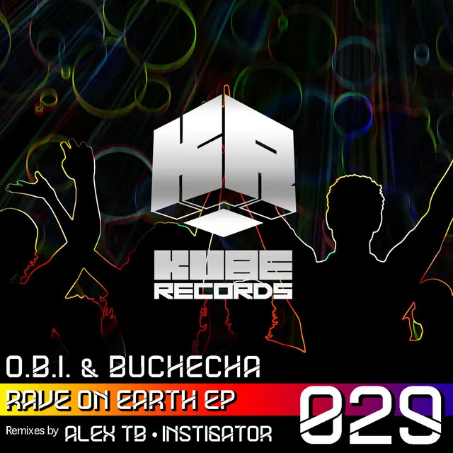 Never Stop The Rave by O.B.I., Buchecha - Schranz cover art