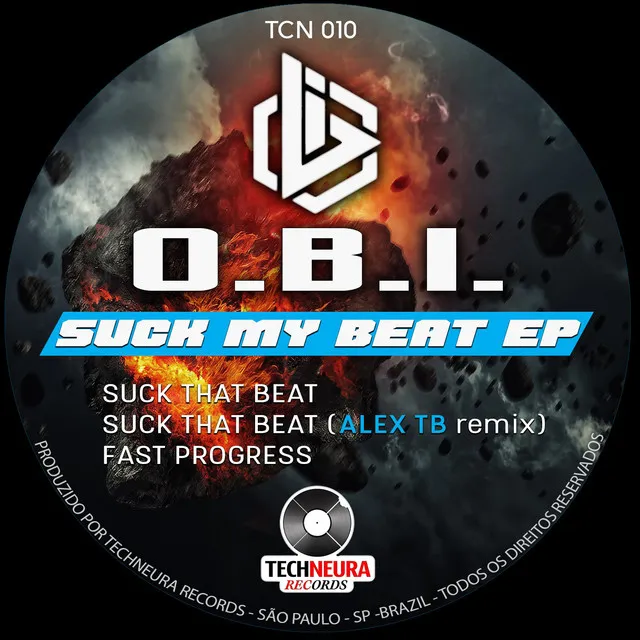 Suck That Beat by O.B.I. - Schranz cover art