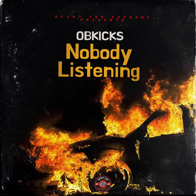 Nobody Listening by OBKicks - Hardstyle cover art