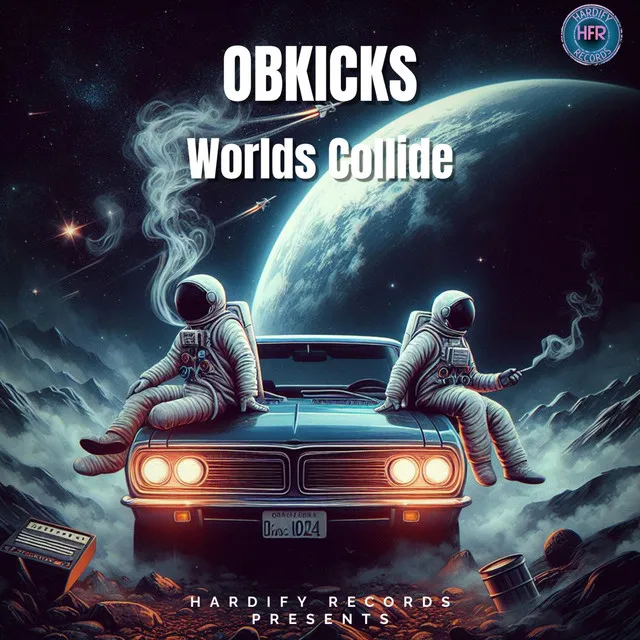 Worlds Collide by OBKicks - Hardstyle cover art