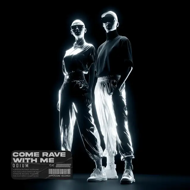 Come Rave With Me by Odium - Hardcore cover art