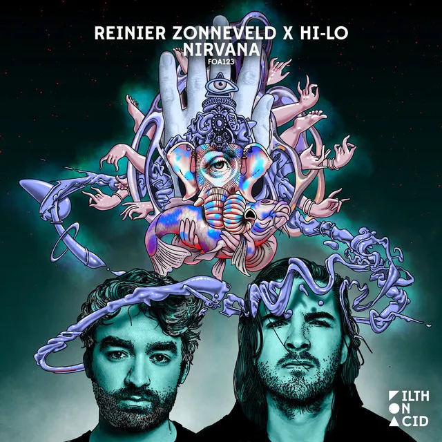 Nirvana by Oliver Heldens, Reinier Zonneveld, HI-LO - Hard Techno cover art