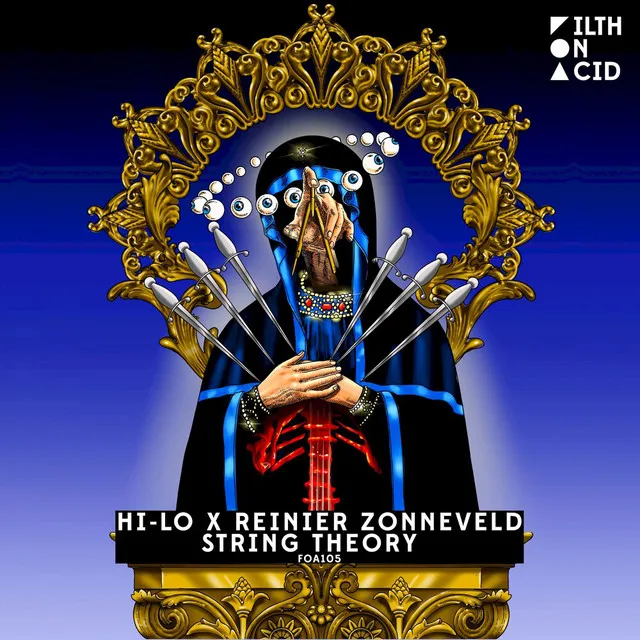 String Theory by Oliver Heldens, Reinier Zonneveld, HI-LO - Hard Techno cover art