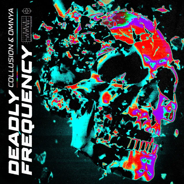 DEADLY FREQUENCY by Omnya, Collusion - Hardstyle cover art
