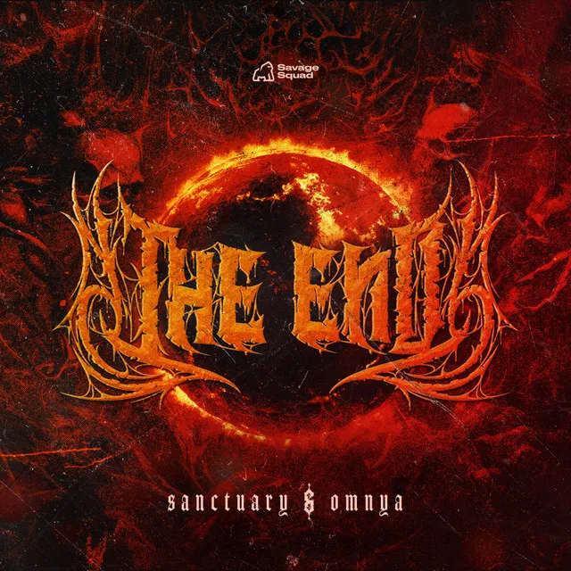 THE END by Omnya, Sanctuary - Hardstyle cover art
