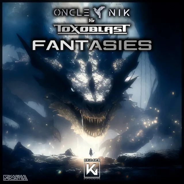 Fantasies by Oncle Nik, Toxoblast - Hardstyle cover art