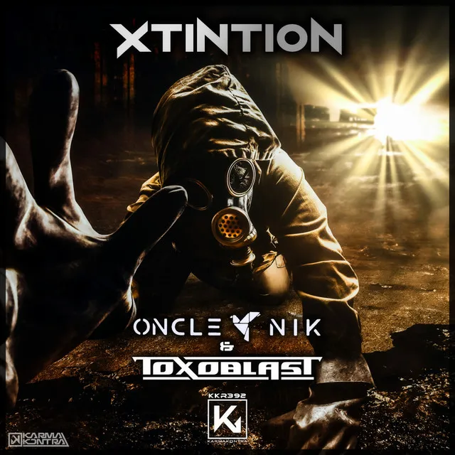 XTINTION by Oncle Nik, Toxoblast - Hardstyle cover art
