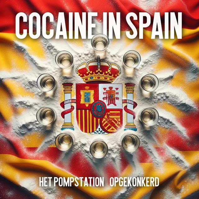 Cocaine In Spain by Opgekonkerd, HET POMPSTATION - Hardcore cover art
