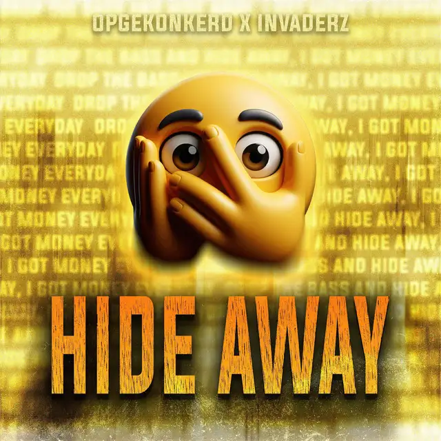Hide Away by Opgekonkerd, Invaderz - Hardcore cover art
