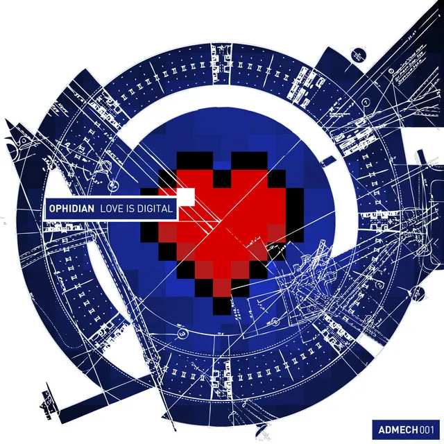 Love Is Digital by Ophidian - Hardcore cover art