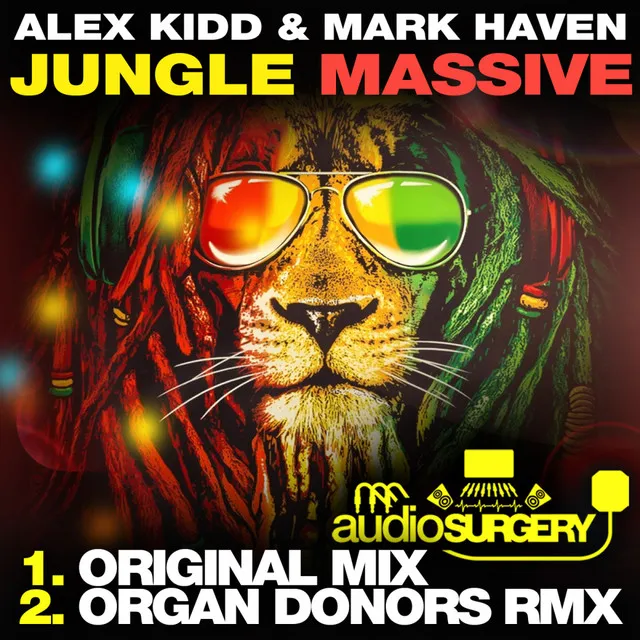 Jungle Massive - Organ Donors Remix by Organ Donors, Alex Kidd, Mark Haven - Hardstyle cover art