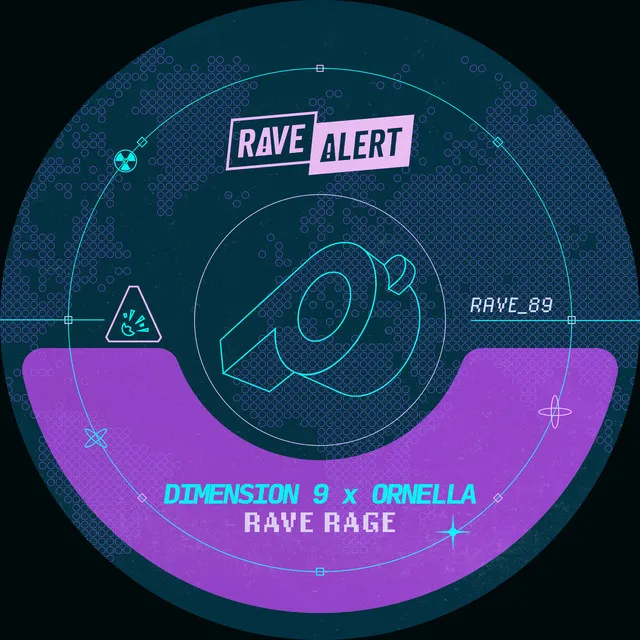 Rave Rage by Ornella (PT), DIMENSION 9 - Hard Techno cover art