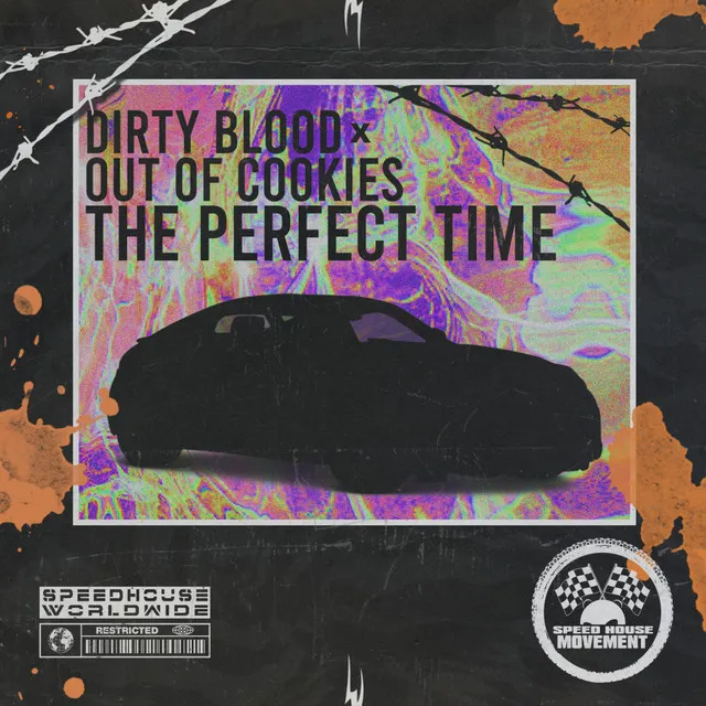 The Perfect Time by Out of Cookies, Dirty Blood - Hardstyle cover art