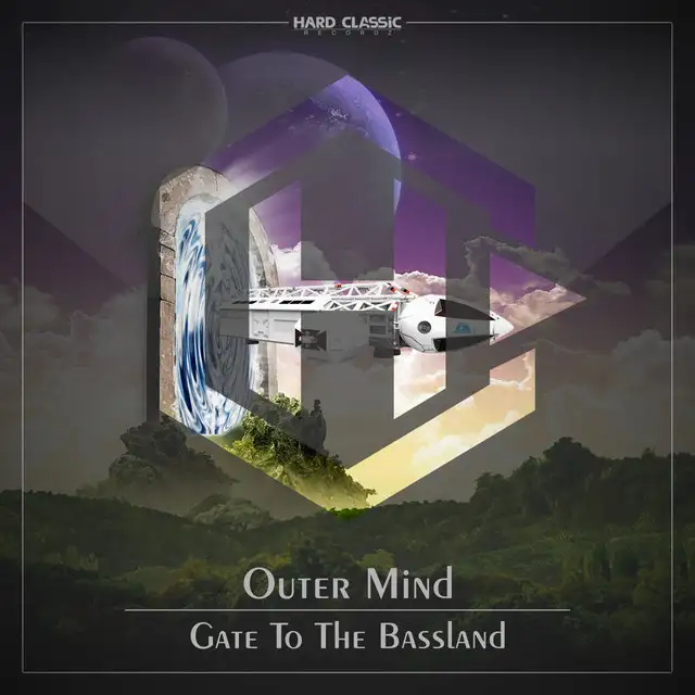 Gate to the Bassland by Outer Mind - Hardstyle cover art