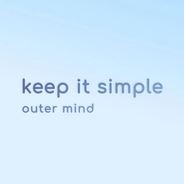 Keep It Simple by Outer Mind - Hardstyle cover art