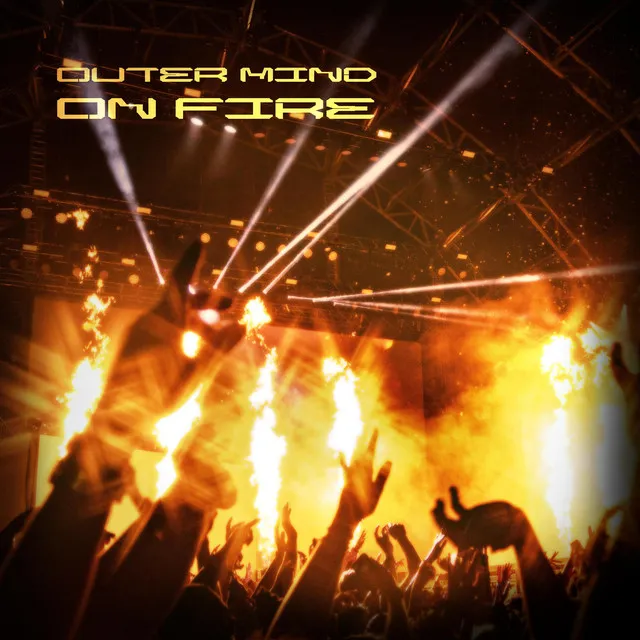 On Fire - Radio Edit by Outer Mind - Hardstyle cover art