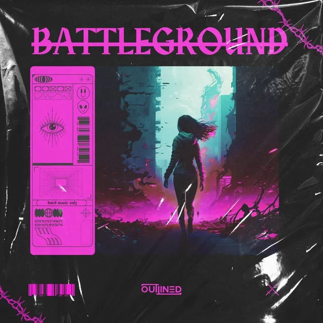Battleground by Outlined - Hardstyle cover art