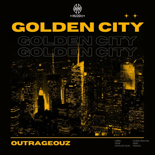 Golden City by Outrageouz - Hardstyle cover art