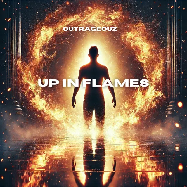Up In Flames by Outrageouz - Hardstyle cover art