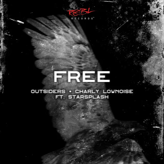 Free (feat. Starsplash) by Outsiders, Starsplash, Charly Lownoise - Hardstyle cover art
