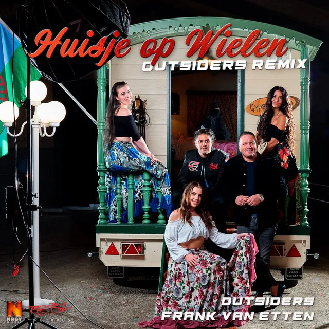 Huisje Op Wielen - Outsiders Remix by Outsiders, Frank Van Etten - Hardstyle cover art