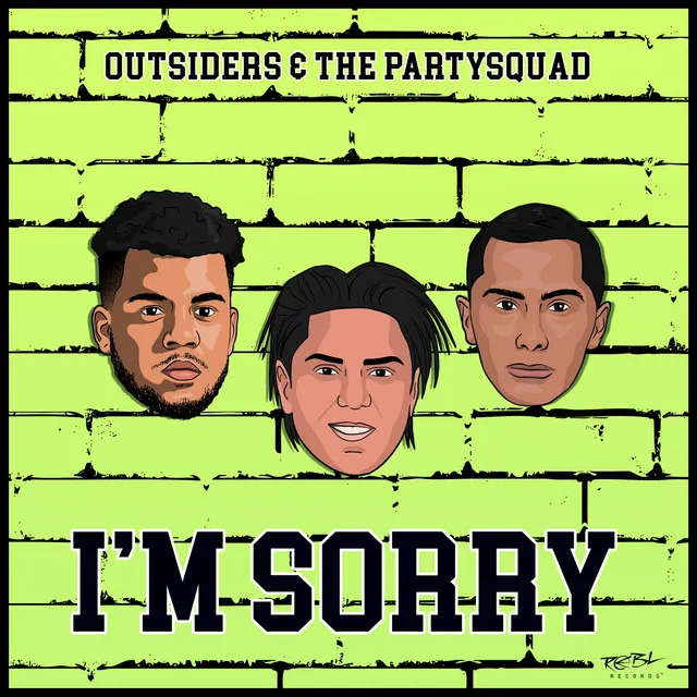 I'm Sorry by Outsiders, The Partysquad - Hardstyle cover art