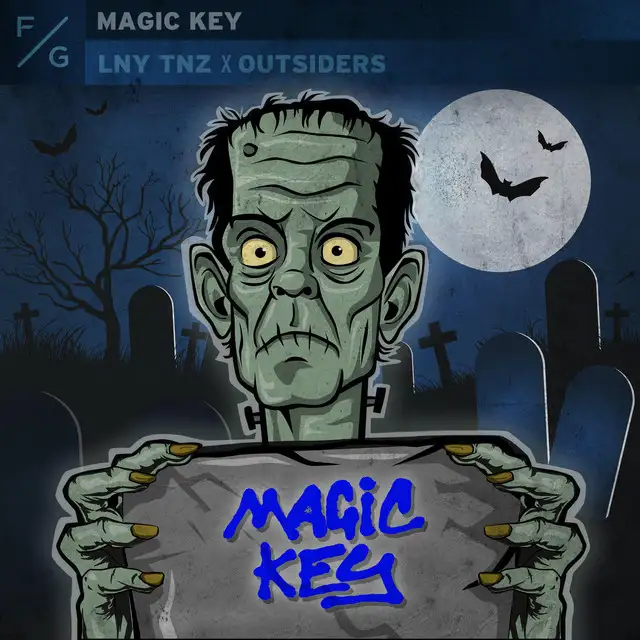 Magic Key - Extended Mix by Outsiders, LNY TNZ - Hardstyle cover art