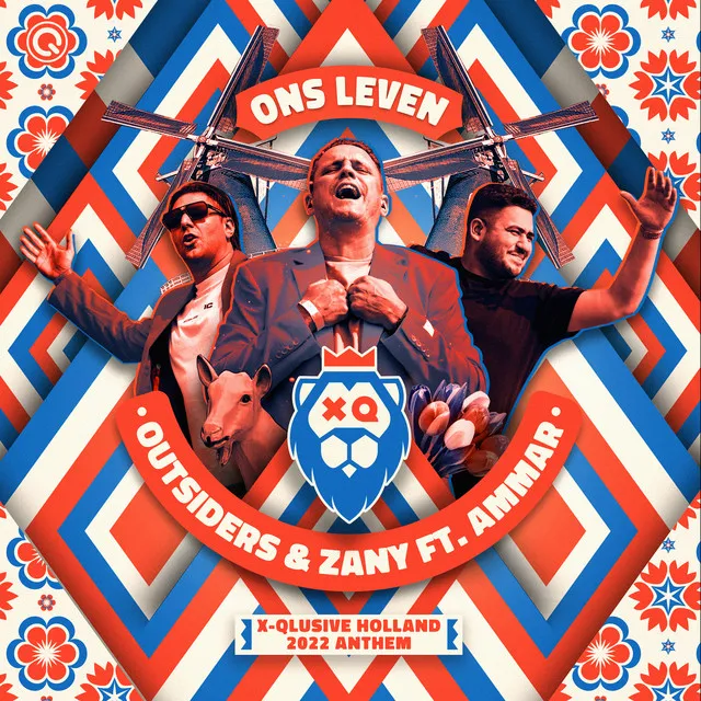 Ons Leven (X-Qlusive Holland 2022 Anthem) by Outsiders, Zany, Ammar - Hardstyle cover art
