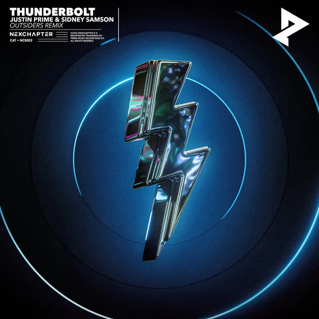 Thunderbolt (Outsiders Extended Remix) by Outsiders, Sidney Samson, Justin Prime - Hardstyle cover art
