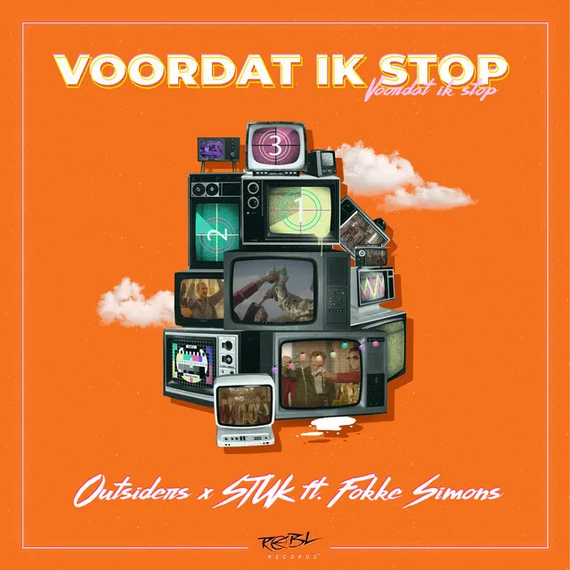 Voordat Ik Stop by Outsiders, STUK, Fokke Simons - Hardstyle cover art