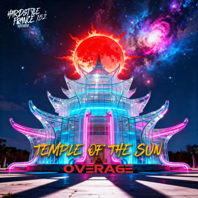 The Temple Of The Sun by Overage - Hardstyle cover art