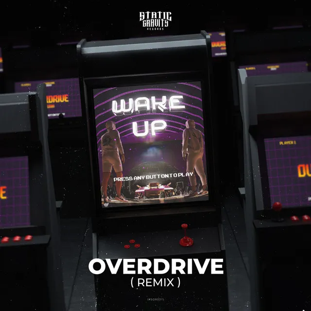 Wake Up - Overdrive Remix by OverDrive, DVRGNT, Hunta - Hardstyle cover art